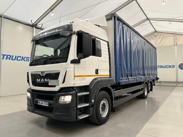 MAN TGS 26.320 6x2 Sleeper Cab Curtainsider