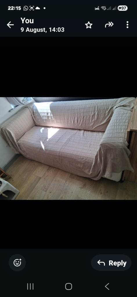 image for 3 seater IKEA Klipan sofa