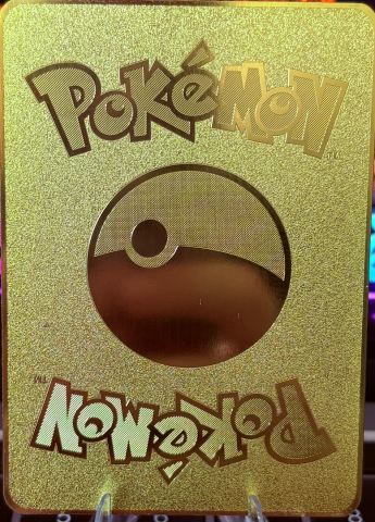 gold pokemon cards back Charizard 1st Edition Card - Rare Collector Glossy Card pokemon cards with gold back