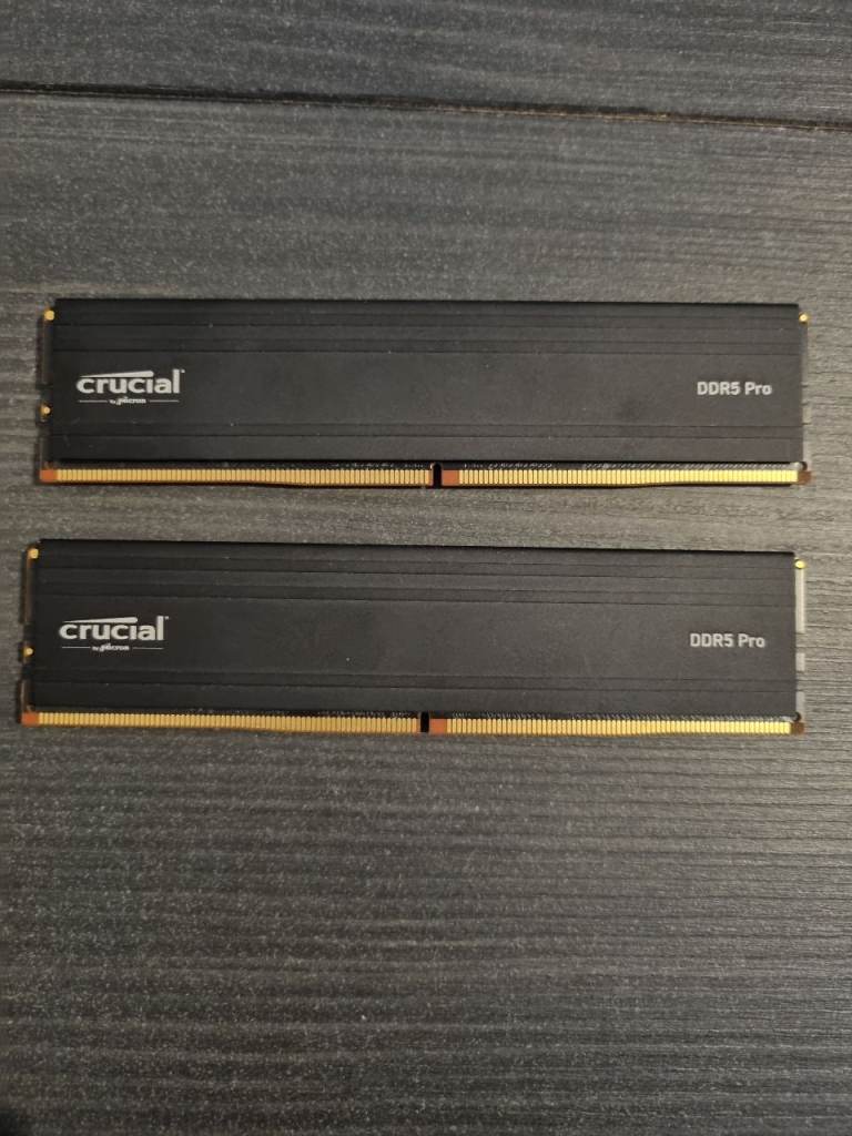 Crucial 96GB DDR5 Pro 2 X 48GB 5600 UDIMM RAM 