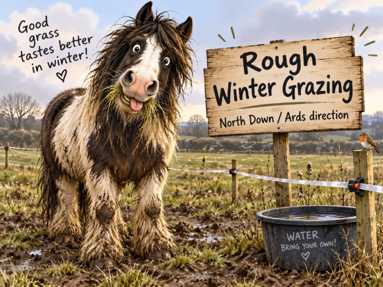 Rough Winter Grazing Available, approx 3 -4 acres