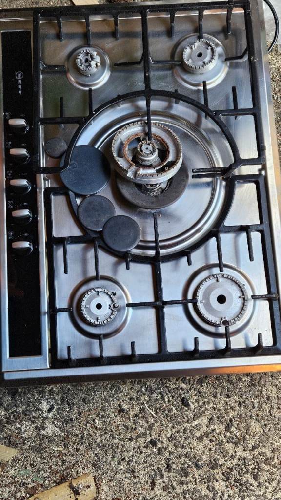 Neff over gas hob