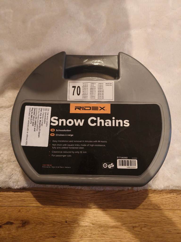 Ridex Snow Chain Size 070