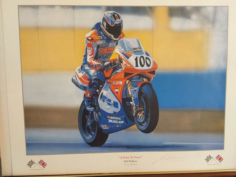 Neil Hogson signed limited edition print