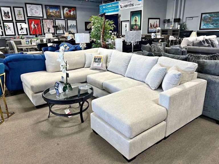 🚛Big Sale❤️DYLAN U-Shape Jumbo Cord Sofa 7 Seater & Corner ❤️25% OFF😘COD🚛Delivery