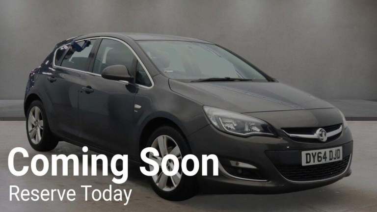 2014 Vauxhall Astra 1.6i 16V SRi 5dr HATCHBACK PETROL Manual
