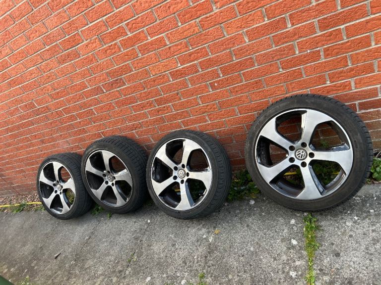4 Alloy Wheels VW 5X112 