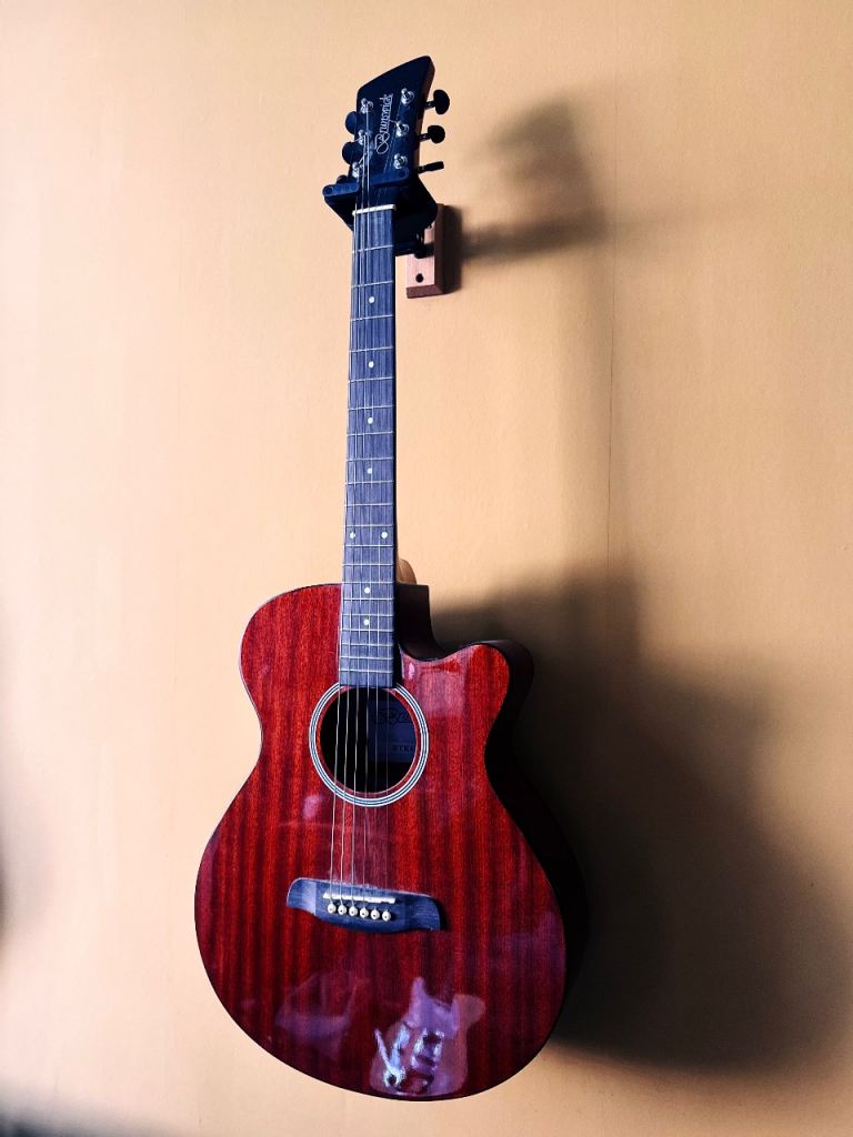 Brunswick BTK40 M Acoustic Guitar - Excellent Red Wood Finish
