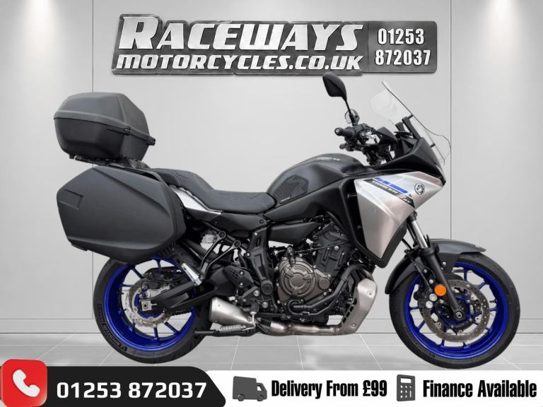 YAMAHA TRACER 7 GT, 2024 24 PLATE, 12267 MILES, HPI CLEAR, USED MOTORCYCLE, GREY
