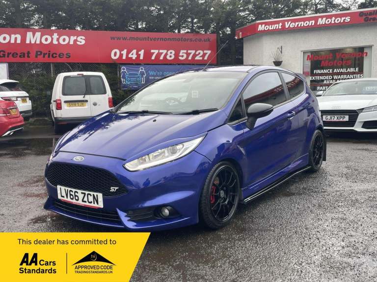 2017 Ford Fiesta 1.6T EcoBoost ST-3 Euro 6 3dr HATCHBACK Petrol Manual