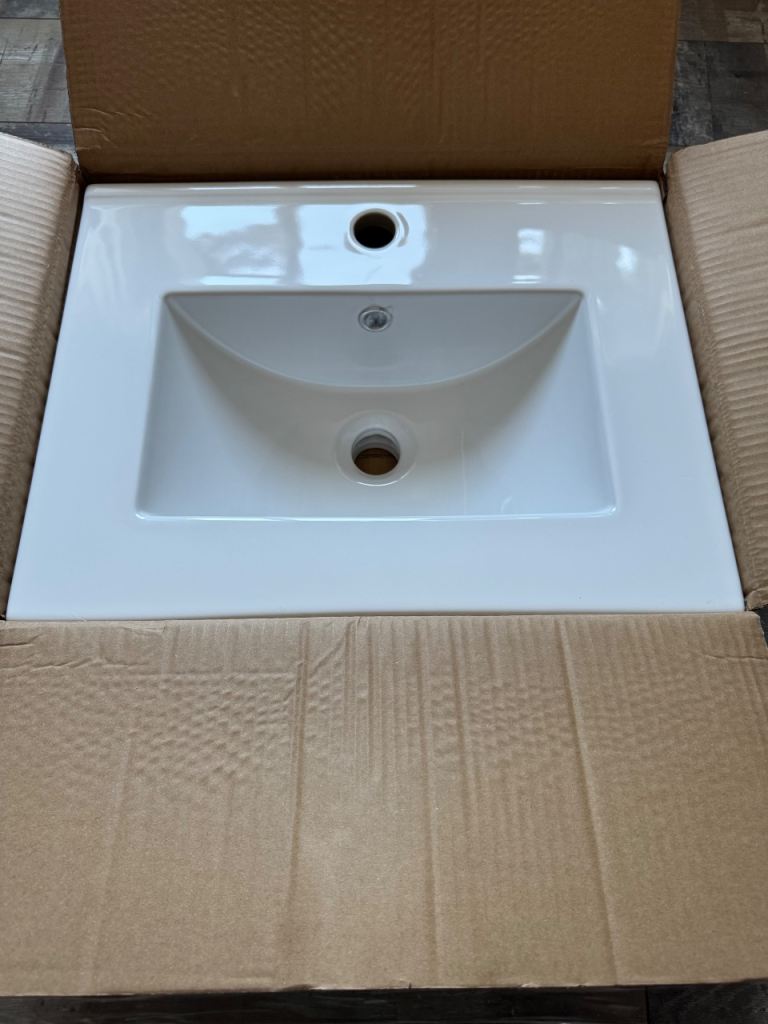 K-VIT Bathroom Ceramic Basin - Brand New Size 510mm x 395mm