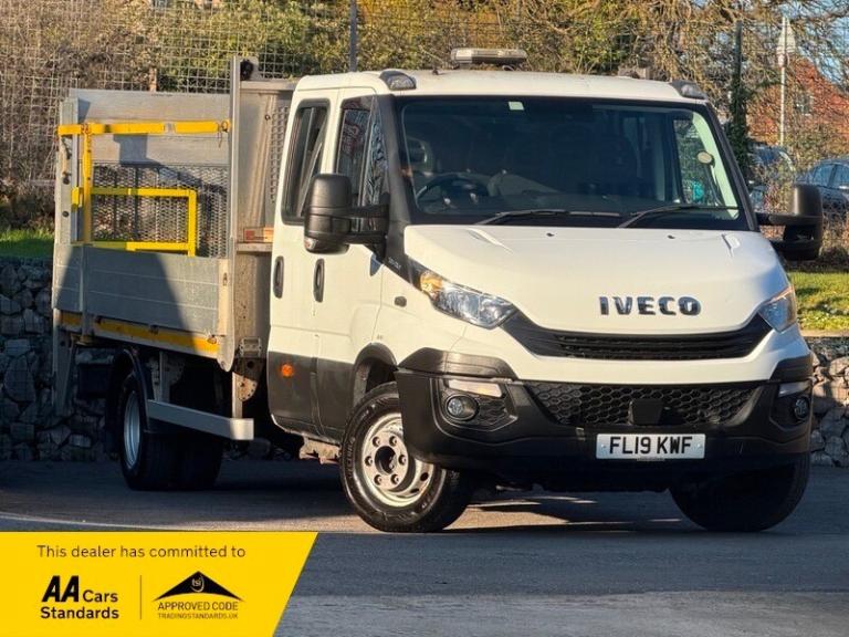 2019 Iveco Daily 70C18D 7 Seater 3.0D 4dr Crew Cab Flatbed Crew Van Diesel Manual