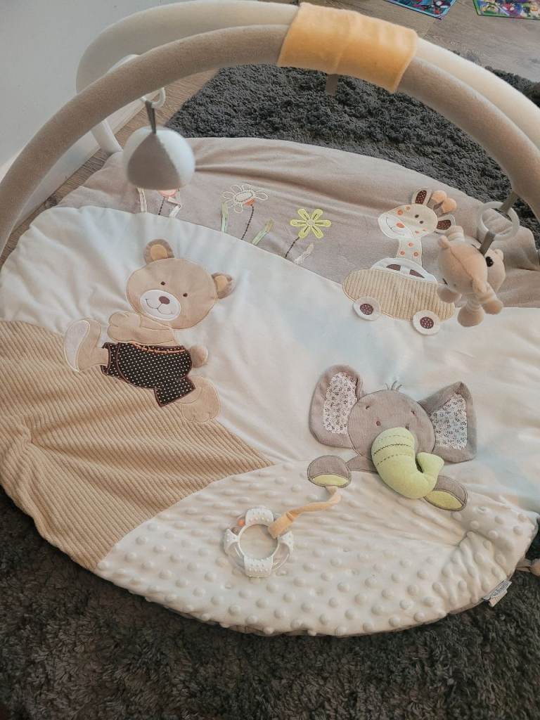 FREE to collect-baby swing & playmat
