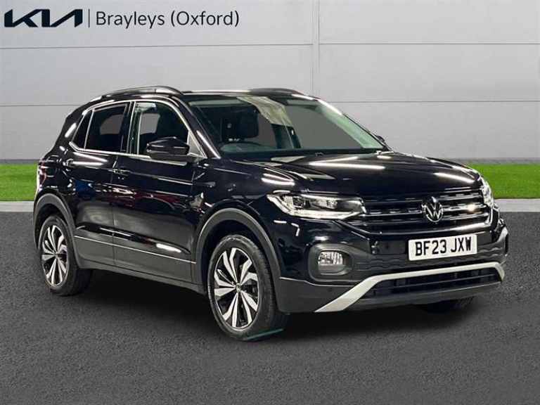 2023 Volkswagen T-Cross 1.0 TSI 110 BLACK EDITION 5DR Estate Petrol Manual