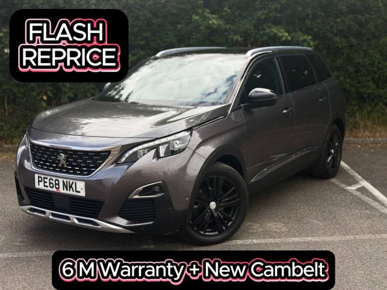 2018 Peugeot 5008 1.5 BlueHDi GT Line SUV 5dr Diesel Manual Euro 6 (s/s) (130 ps) HATCHBACK Diese...