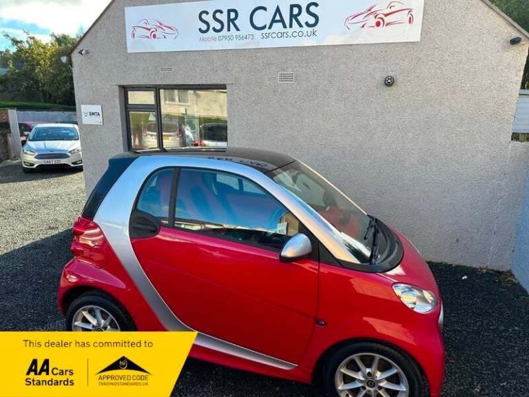 Smart ForTwo 1.0 MHD Passion Coupe 2dr Petrol SoftTouch Euro 5 (s/s) (71 bhp)