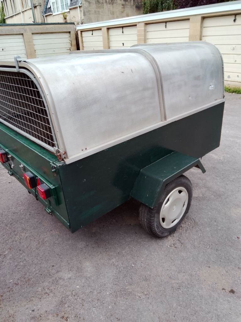 Multi-Purpose Utility Trailer with galvanised detachable canopy