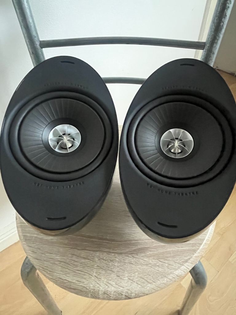 KEF egg speakers