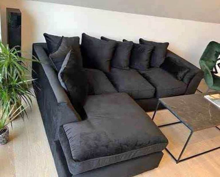 New Dylan L-Shaped Sofa Collection - Corner & 3+2 Seater Sofa Set - Uk Delivery