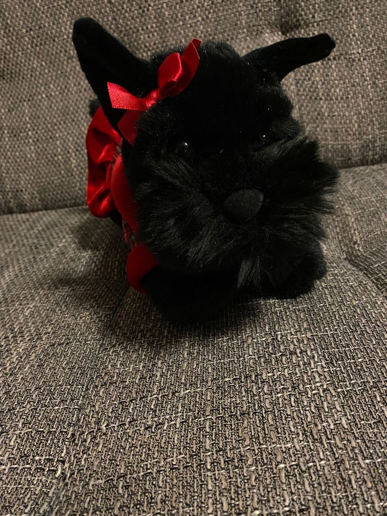 Kids soft toy/ Scottish Terrier 