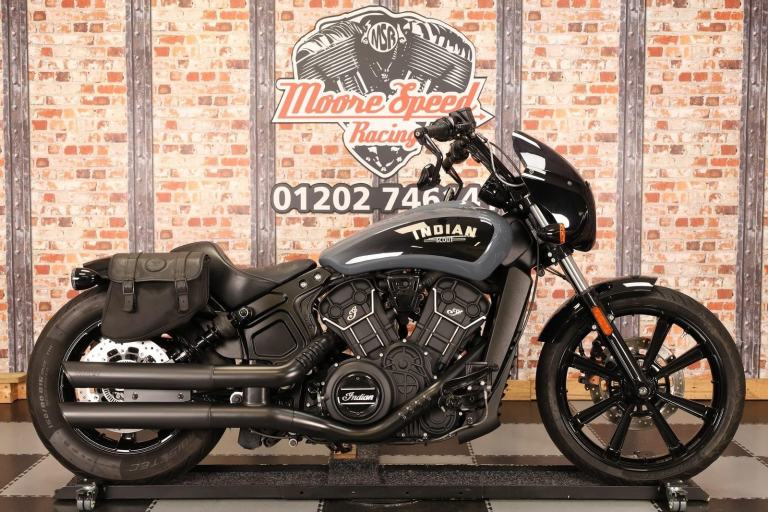 2022 INDIAN SCOUT ROGUE - ONLY 8,238 MILES - 2 OWNERS - VANCE AND HINES EXHAUSTS