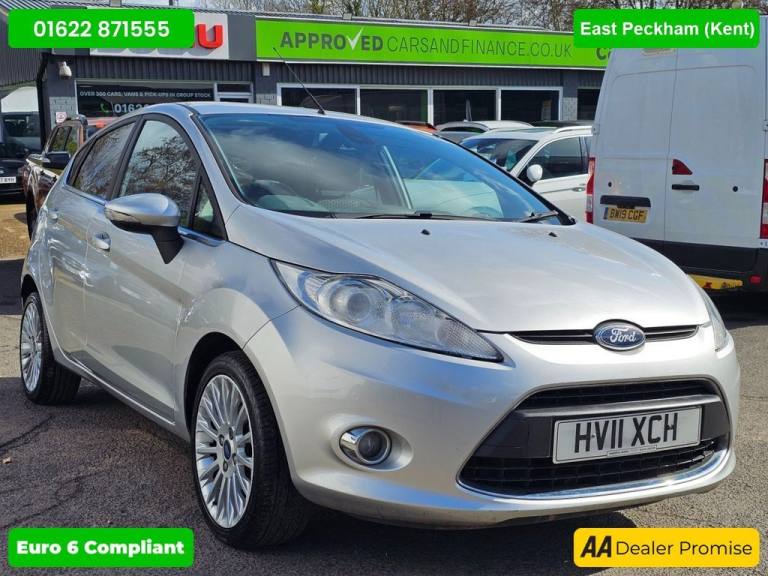 2011 Ford Fiesta Silver 1.4 Titanium hatchback, 45,500 miles, ULEZ compliant, Automatic, Air Hatc...