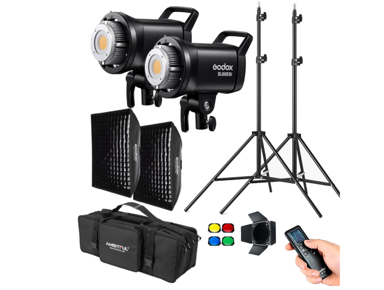 2 Godox SL60IIBi Photography Studio Lights