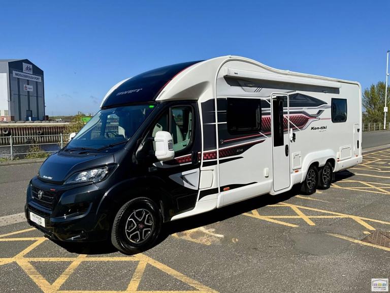 Swift Kon-tiki 874, 2023, 6 berth, rear lounge, drop down bed motorhome for sale