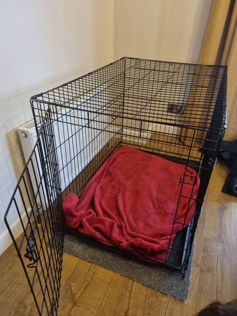 Dog crate and cover