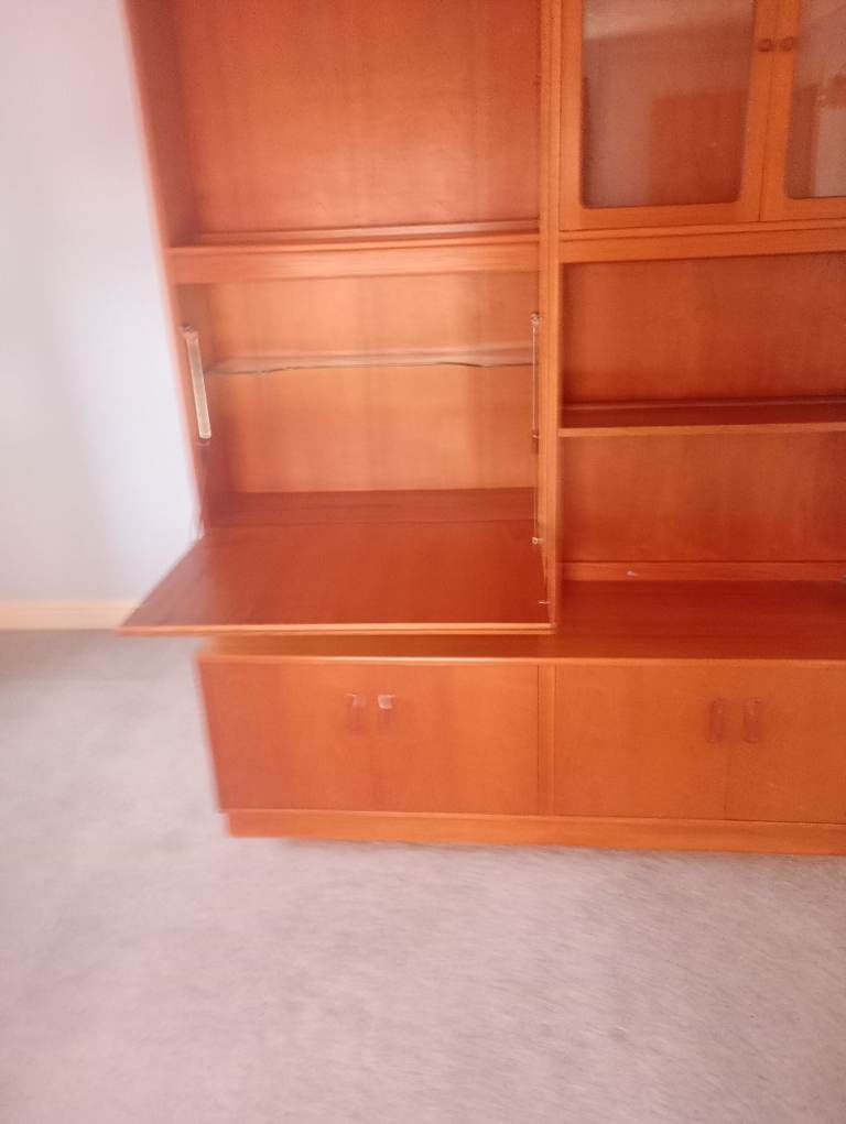 G plan teak wall unit 