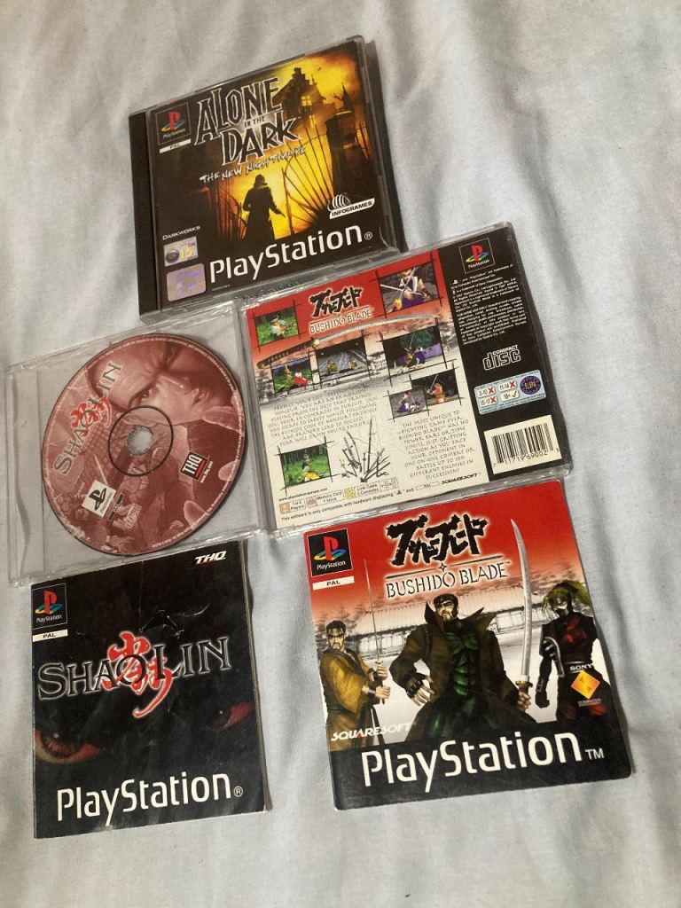 PlayStation 1 Games x3 