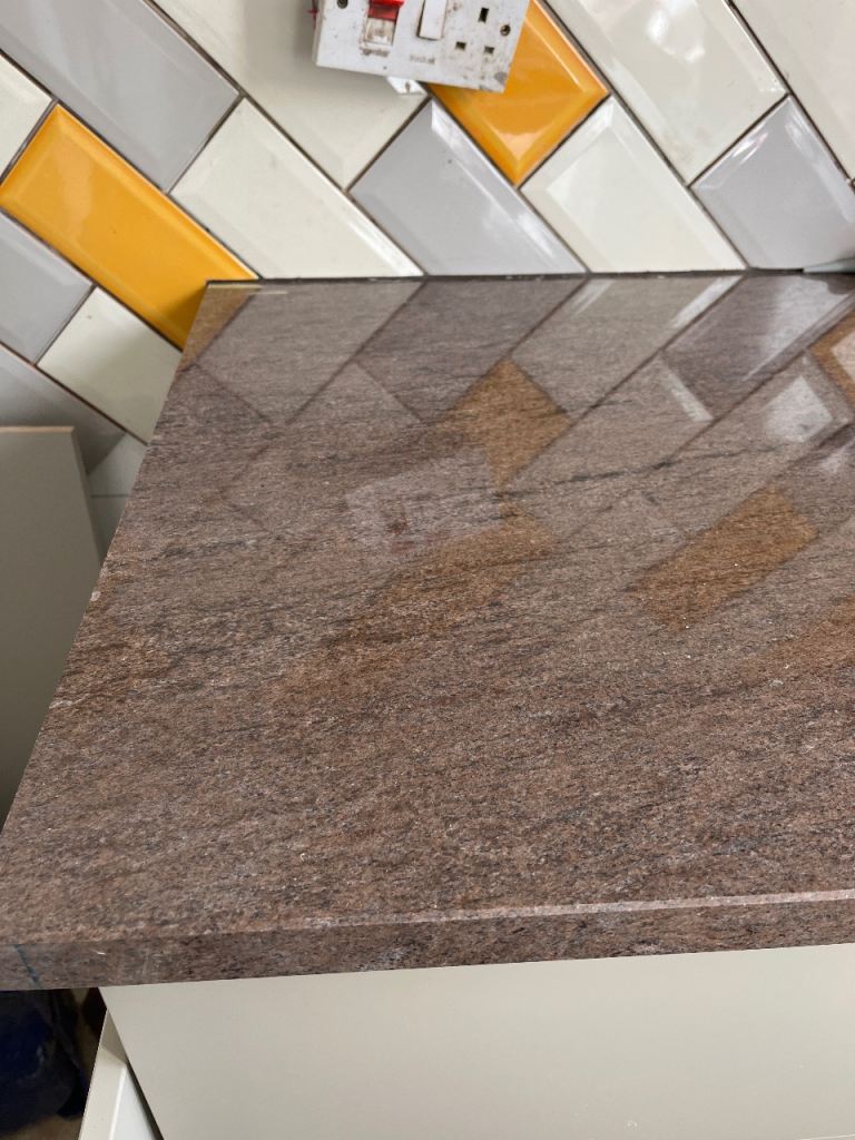 Granite Kitchen Worktop Section – Good Condition