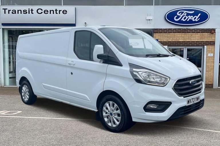 2023 Ford Transit Custom 320 Limited AUTO L2 LWB FWD 2.0 EcoBlue 170ps Low Roof Automatic Panel V...