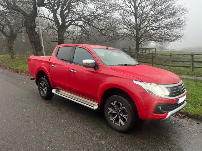 2018 Fiat Fullback LX 2.4 Diesel 4X4 Mot July 26 L200 Great Spec No Vat