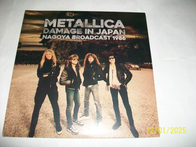 Metallica damage in japan.