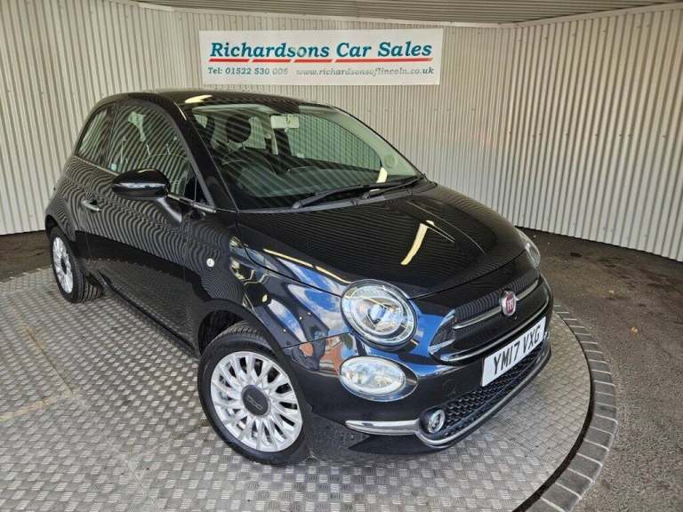 2017 Fiat 500 1.2 Lounge Hatchback 3dr Petrol Manual Euro 6 (s/s) (69 bhp) Hatchback Petrol Manual