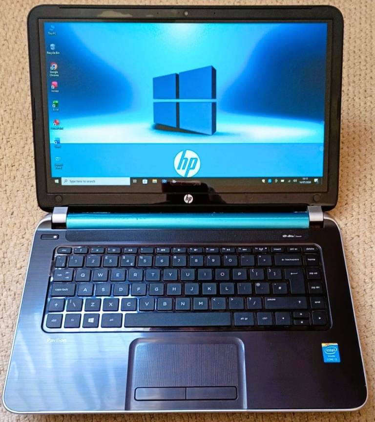 HP 14 TOUCHMASTER*WINDOWS 10*UPDATES TO 2032*OFFICE 2024 PRO* 128GB SSD*4GB RAM*