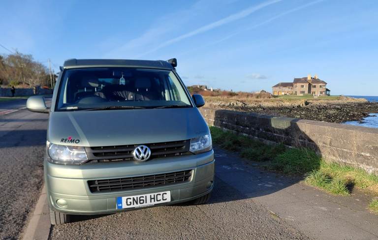 VW T5 140 TDI LWB  Oct 2011. CMC Reimo Multi Style Campervan