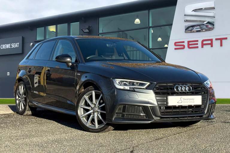 2018 Audi A3 1.5 TFSI CoD Black Edition Sportback Euro 6 (s/s) 5dr Hatchback PETROL Manual