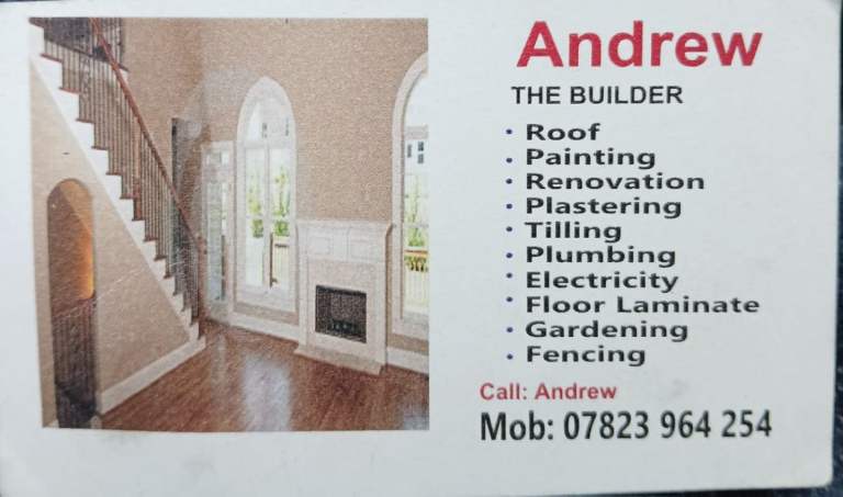 Builder and handyman 