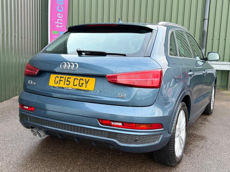 2015 Audi Q3 2.0 TDI S line S Tronic quattro Euro 6 (s/s) 5dr ESTATE Diesel Automatic