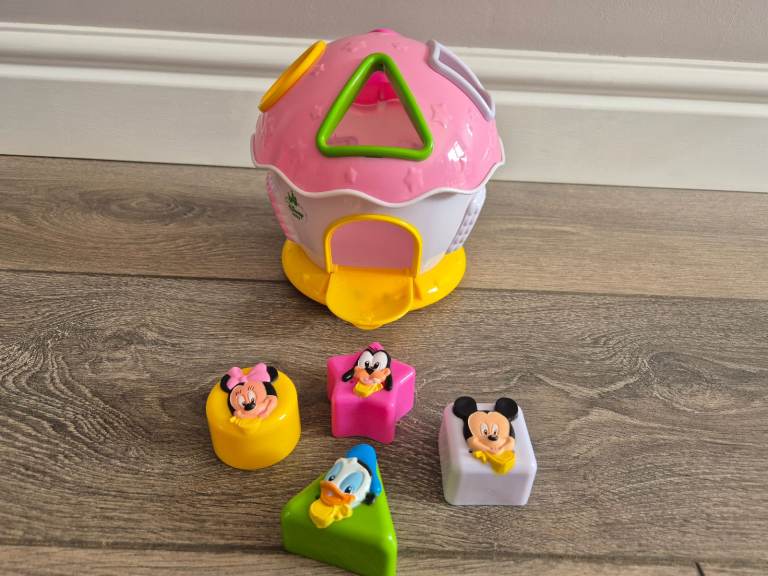 Disney kids, Micky mouse shape sorter house. Collection only. 