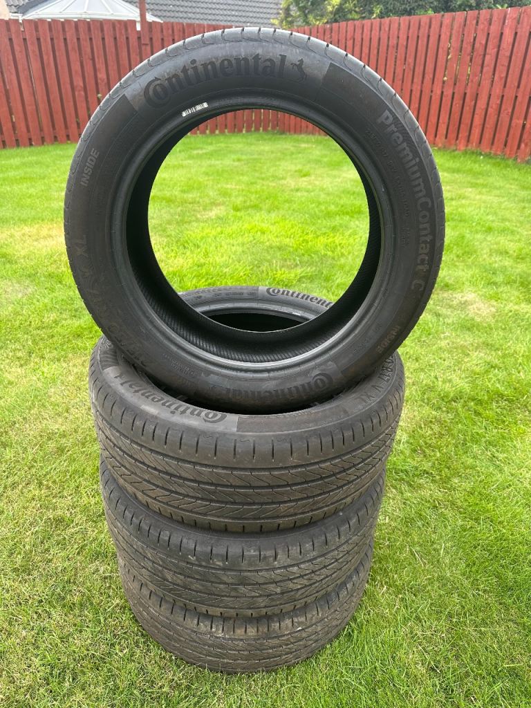 4x Continental PremiumContact C Tyres 