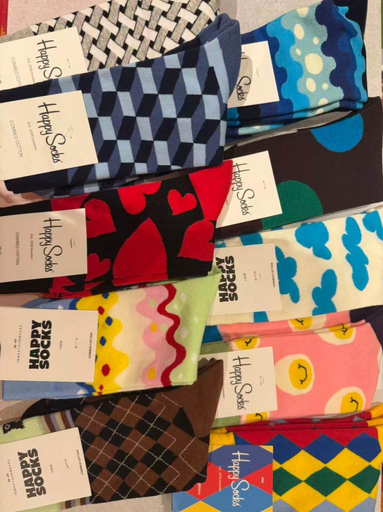 10 Pairs Happy Colourful Funny Socks Men Women Christmas, Birthday, Secret Santa