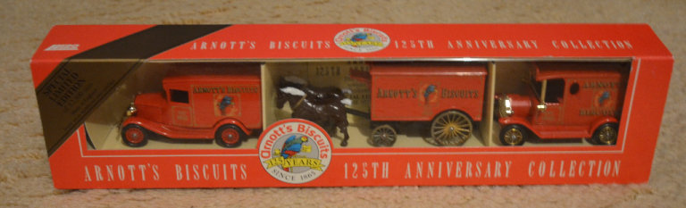 LLEDO ARNOTT'S BISCUITS 125 TH ANNIVERSARY COLLECTION