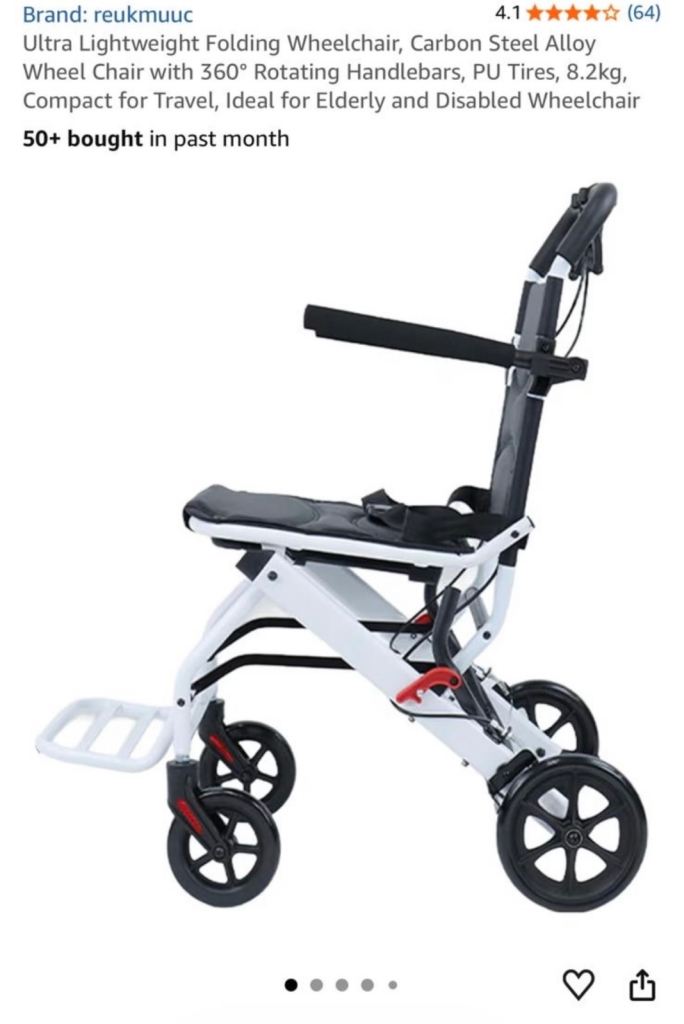 Brand new in box wheelchair 