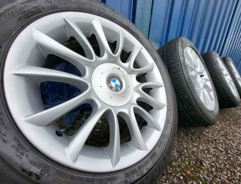 GENUINE BMW 19" STYLE 152 INDIVIDUAL ALLOY WHEELS 5 6 7 X3 X5 SERIES E53 E65 E83