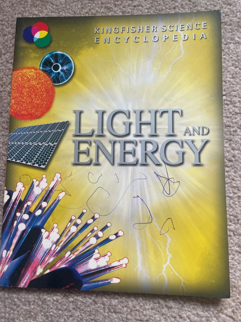 Light and energy book