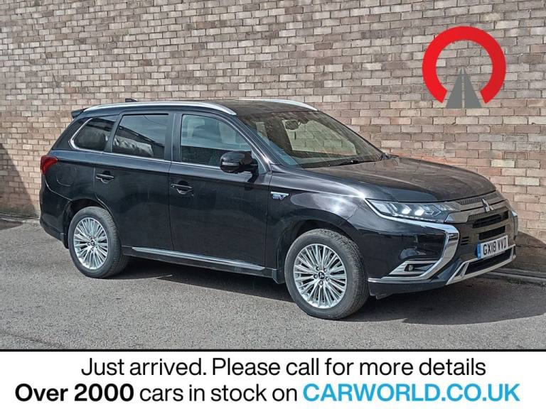 2018 Mitsubishi Outlander 2.4h TwinMotor 13.8kWh 4h SUV 5dr Petrol Plug-in Hybrid CVT 4WD Euro 6 ...