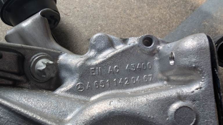 Mercedes Benz Egr valve OM651.924 e-class c-class 2009-2012